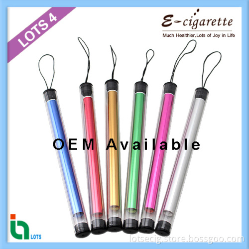 Plastic Tube Pack Disposable Electronic Cigarette Lots 4